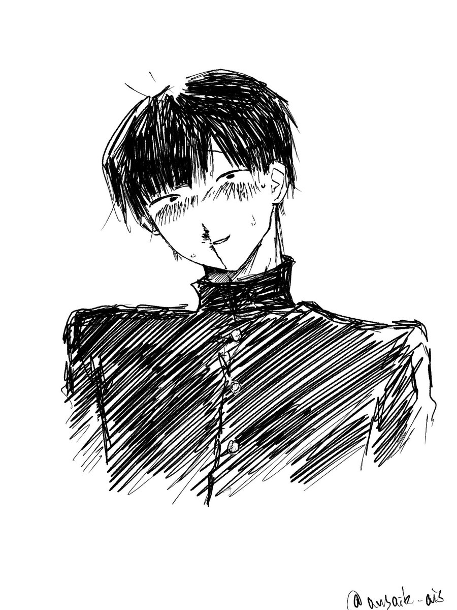 ansaik_ais's tweet photo. ⚠︎鼻血衝動描きです
 #ぎなさんに描いたよ https://t.co/ZGhyZTTCI7