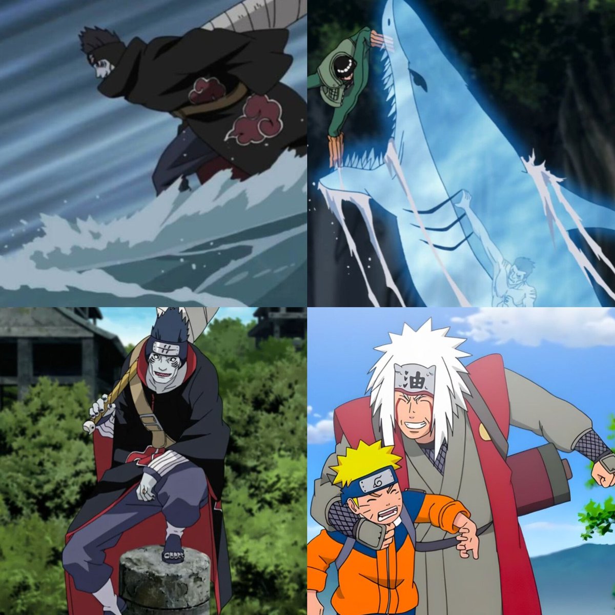 nobleme01's tweet photo. Is Kisame strong enough too capture Naruto under jariya considering the fact that he was able to beat bee single-handedly? https://t.co/nFsDmpCdQk