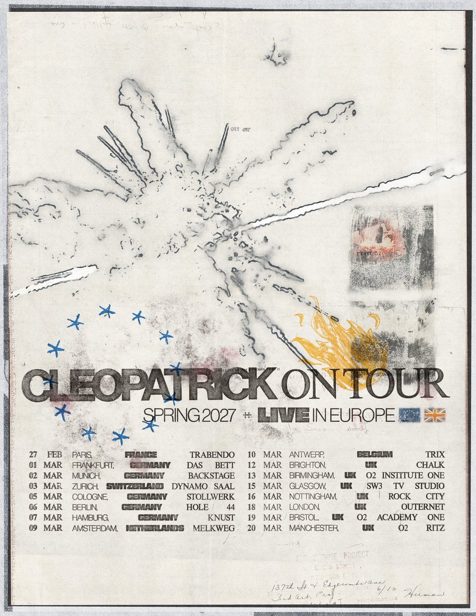 cleopatrickband's tweet photo. “WHAAT” OUT NOW. 
WORLD TOUR PRE-SALE TOMORROW. https://t.co/MdWQm8HK9M