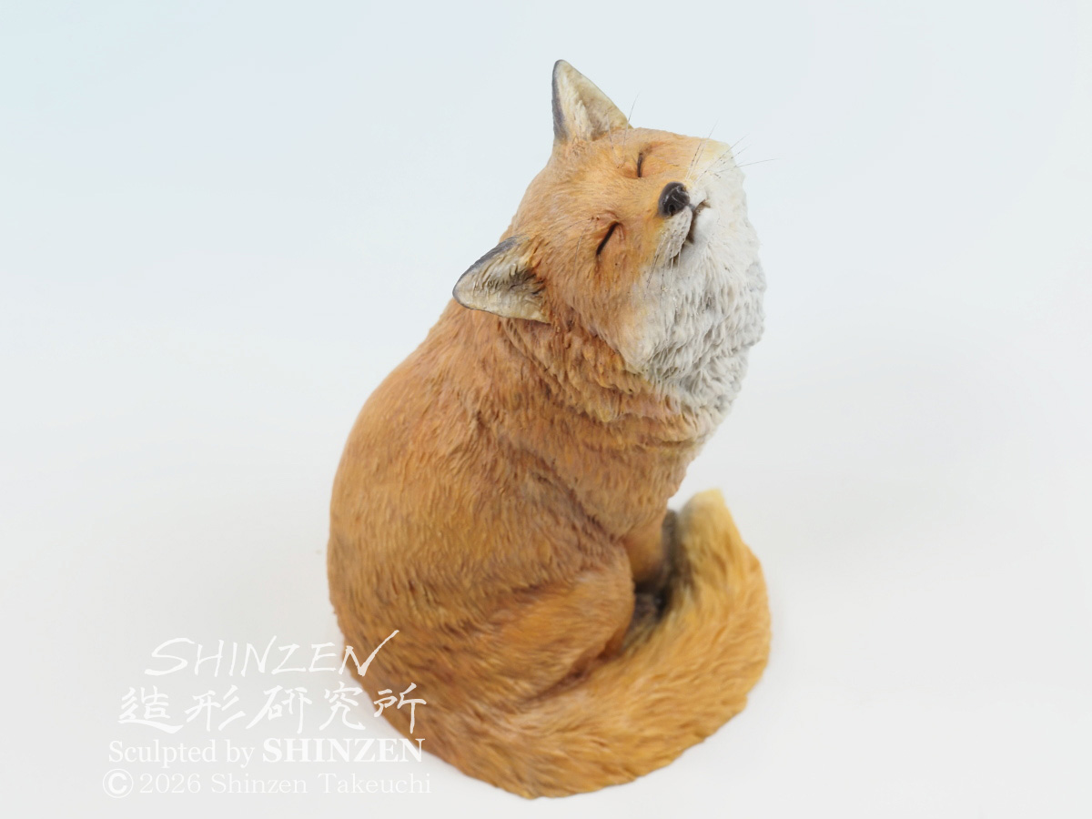 shinzen_sl's tweet photo. #いきもにあ2026 SHINZEN造形研究所　お品書き～♪

「ゆきん狐」

雪景色をイメージして作りました。
いきもにあ初出品～。
 ワンパーツ成型で組み立ていらずのお手軽ガレージキットです。

#いきものフィギュア #ガレージキット https://t.co/sIc1Sobs8d