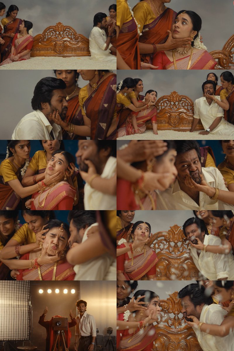 pasteldrip_'s tweet photo. They are my favorite kind of chaos 🫠 
Rishi and Anishma, please come back together soon, one movie isn't enough. 🤞

#ModhaRathri #Rishikanth #AnishmaAnilkumar https://t.co/wZgNB8xeQT