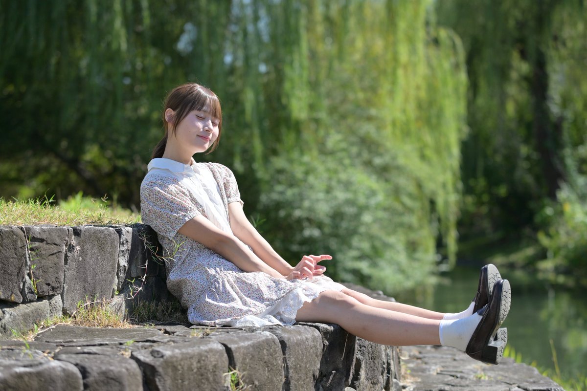nikonD5600aZ502's tweet photo. 2026年10月11日  中書島付近にて。
ポートレートを初めて一年、初めてのX投稿です！
よろしくお願いします🙇

モデル　はしももさん@hashimomo_42

#マナコレ撮影会 
#ポートレート 
#中書島 https://t.co/NQhATUVNgA