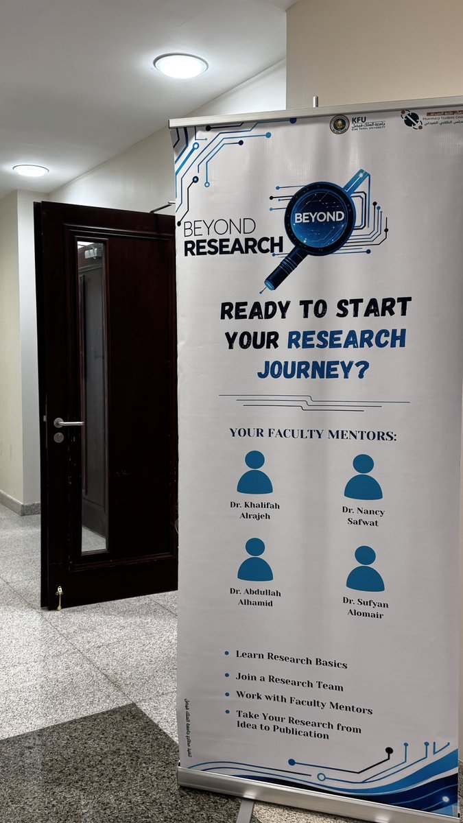 BeyondResearch2's tweet photo. And that’s a wrap on Session 1 of Beyond Research’s second edition! 🔬✨

From an idea to a research question, our journey has officially begun. Special thanks to Dr. Abdullah Al-Hamid for an insightful session!

See you at the next session! 🚀 https://t.co/19akW3xprI