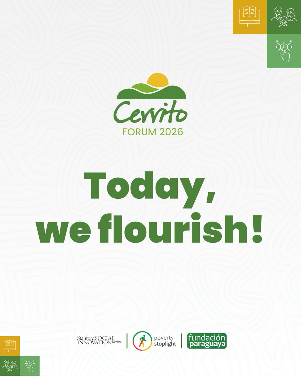 PStoplight's tweet photo. Today is the day to flourish! 🌿

Cerrito Forum 2026 starts today. Two days of ideas, connections, and conversations exploring how we can live and thrive better.

📍 Escuela Agrícola Cerrito

Welcome to Cerrito Forum 2026. Let's flourish together! https://t.co/sKOhg2d0eI