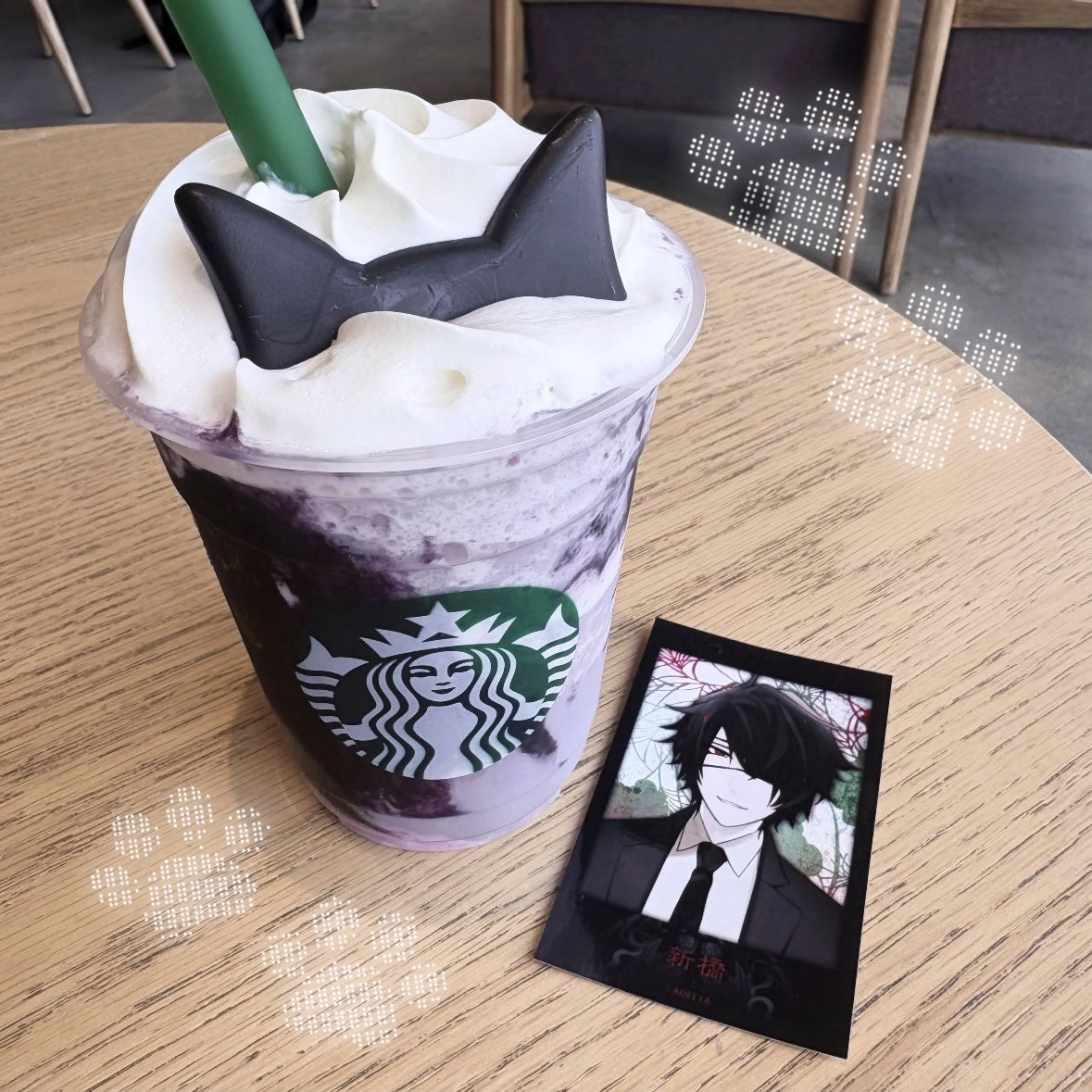 m_oo_0525's tweet photo. スタバ新作飲んできた🎶
新橋さんで絶対やりたかったやつฅ^- ·̫ -^ https://t.co/CuTTfwaiXf