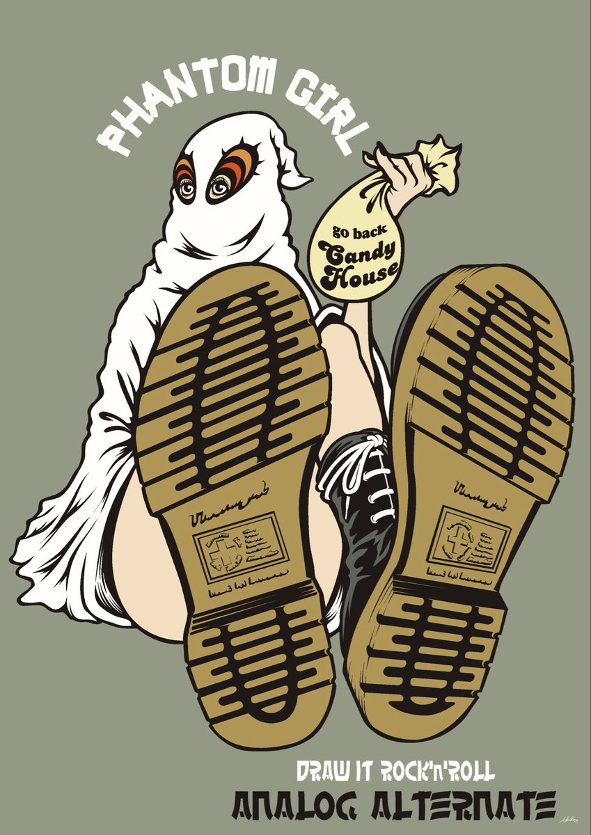 analogalternat1's tweet photo. "PHANTOM GIRL"

#art #illustration #drawing #LowBlow https://t.co/Tq8R2vu2KK