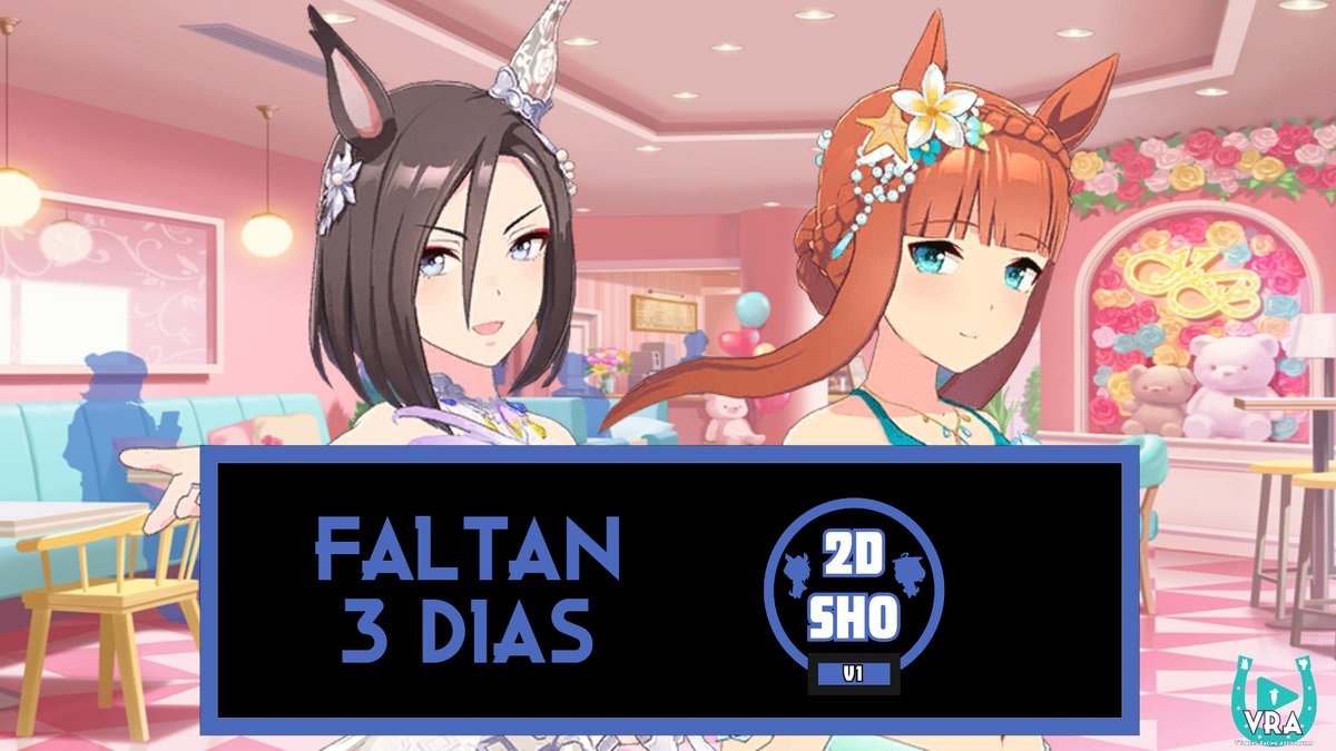 VRA_UmaVT's tweet photo. QUEDAN 3 DIAS

Empieza la cuenta regresiva para que la 2da de la triple corona de la creación de contenido del mundo de Umamusume sea disputada

Veremos quien gana el #2DSho

#vtubers #vtuber #streamers #streamer #umamusumepretyderby #umamusume https://t.co/wwAROw6f8z