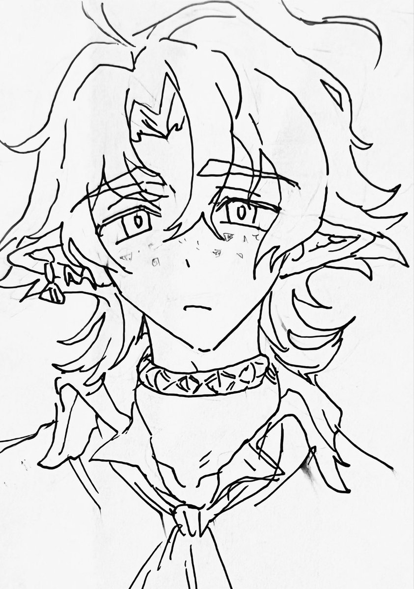 onk_himawari's tweet photo. らくがき2枚 https://t.co/fbFIt5rrsY
