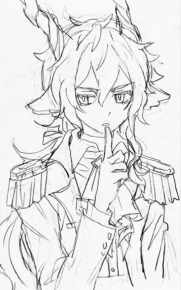 onk_himawari's tweet photo. らくがき2枚 https://t.co/fbFIt5rrsY
