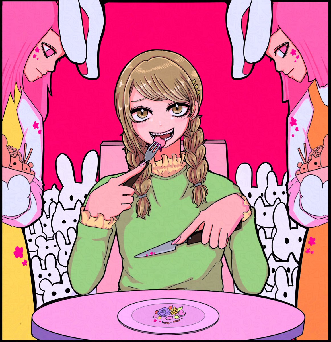 sui_shithi_'s tweet photo. 《　イラスト無償依頼　》

参加方法　: ﾌｫﾛｰ&amp;♡&amp;ﾘﾌﾟ欄にて詳細

人数　:  未定（参加人数次第）

イラスト練習として無償依頼企画

サンプル許可
クオリティ求めない方
ゆっくりでもいい方

完成次第お知らせしますので🐰
DMの解放お願いします。

是非参加してね🐰

#無償依頼　#無償依頼募集 https://t.co/4xbic8Kin9