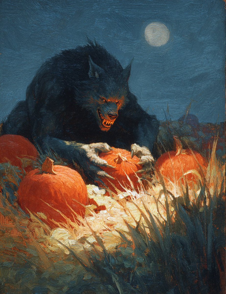 CorpseKings's tweet photo. I am so excited about Halloween. 🐺 https://t.co/On19vk6Hei
