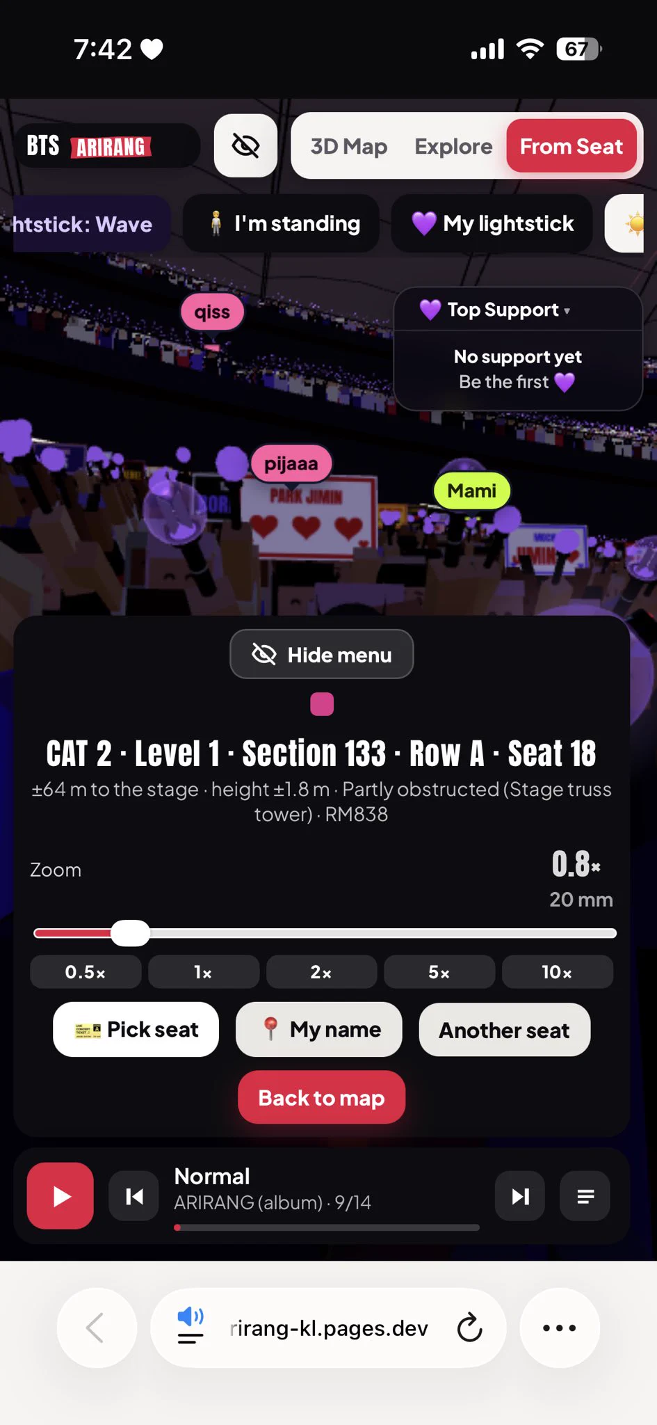 pen saw twice and is seeing bts!!! on X: 