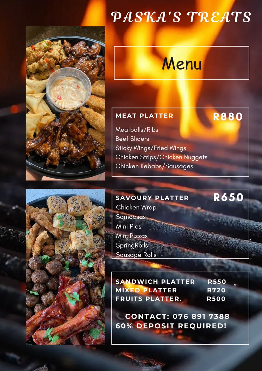 _PM_14's tweet photo. @akreana_ I run a catering business that caters dessert cups &amp; platters. Kopa support fela 🙏🏼 Call/WhatsApp 076 891 7388, located in Rustenburg and surrounding areas. Ka kopo🙏🏼 https://t.co/5SGgSFe06U