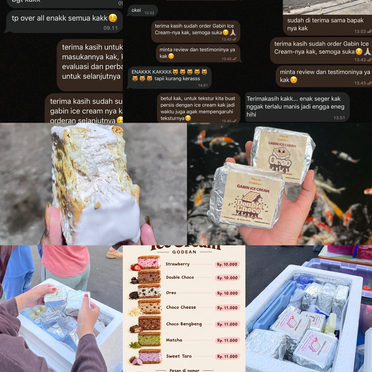 FFOODFESS's tweet photo. hallo teman-teman fess 👋🏻🤎

Yang masih mau cobain atau order gabin ice cream bisa banget nih ikut PO di aku🥰

💸 Start 10K 
📍 Godean, Gamping, Jogja
📩 Order langsung DM yaa 🫶🏻 @ssstxw
‼️ CLOSE PO KAMIS — READY JUM’AT ‼️ https://t.co/k6CoDEGvrs