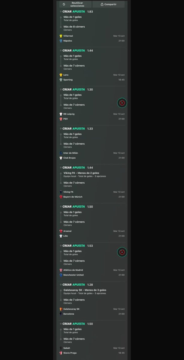 FreeBets365_'s tweet photo. Cuota 30 para hoy🔥🔥

Formato goles + corners 🔝🔝

Vamos a probar suerte, seria demasiado no....???🫣🫣🫣 https://t.co/ycSxAuJNFW