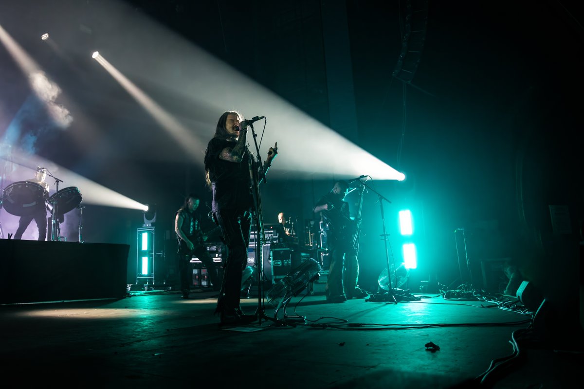 O2ApolloManc's tweet photo. Hunnu Rock pioneers The Hu played an incredible show at #O2ApolloManchester Sat 10 Oct! 🤘

📸 @twambley_a https://t.co/zV2aYFaOnL
