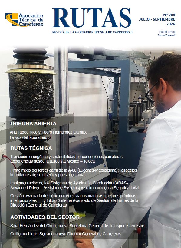ATC_PIARC's tweet photo. 📘 ¡Nuevo número de la revista RUTAS!

Ya puedes descargar gratuitamente el nº 208 de la revista de la ATC, con artículos sobre sostenibilidad, firmes, seguridad vial y gestión de carreteras, además de entrevistas y actualidad del sector.

Léela aquí: https://t.co/NNI3RtAM8A https://t.co/FKWP9qdfhh