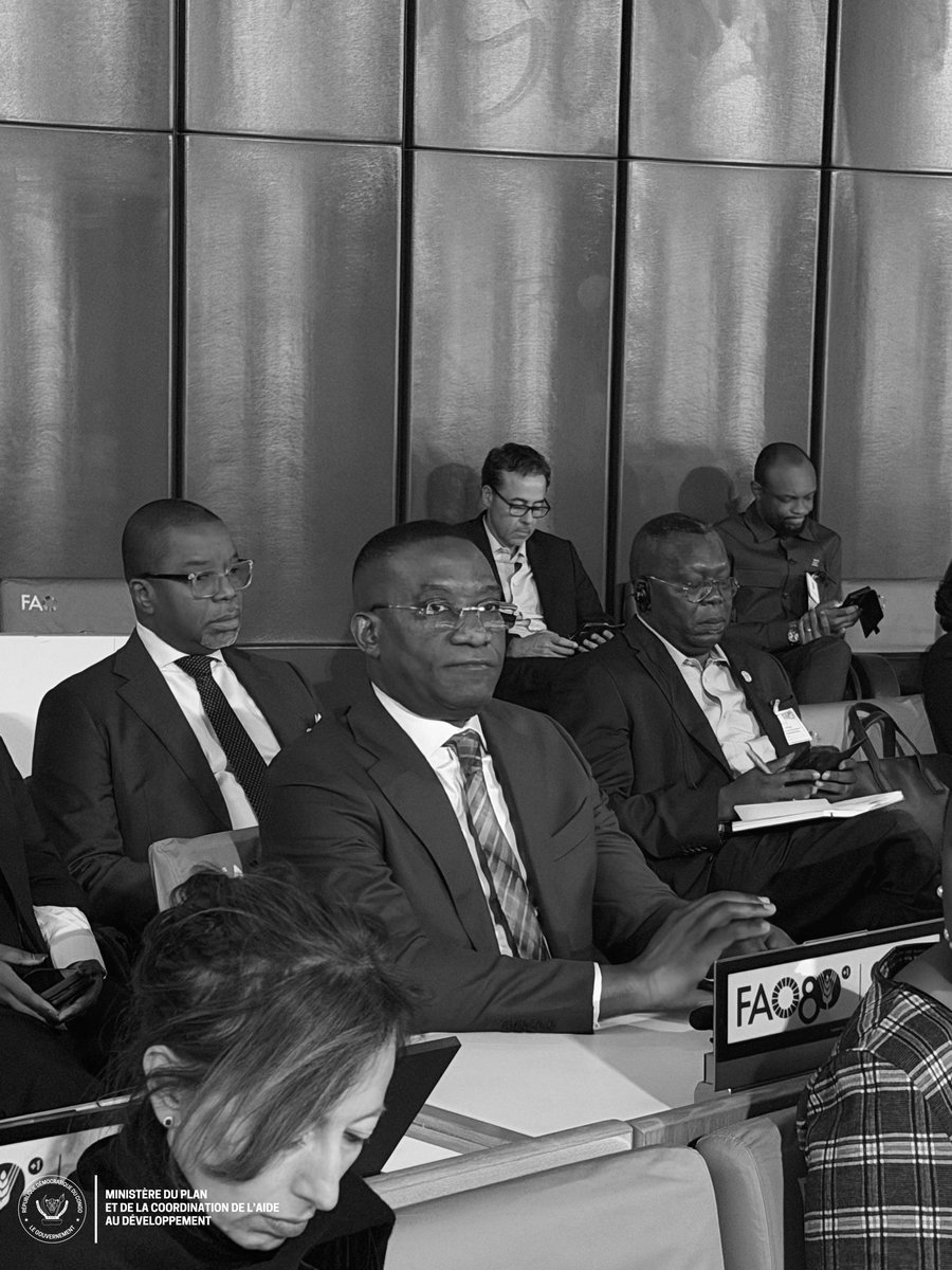 PlanRdc's tweet photo. 📍 Rome, Italie | 13 octobre 2026

Le Ministre d’État @guylainnyembo_  a pris part à la plénière du Forum d’investissement « Main dans la main » de la FAO @FAO , consacrée aux investissements et partenariats pour accélérer la transformation agricole et le développement durable. https://t.co/ADVGzNmYls