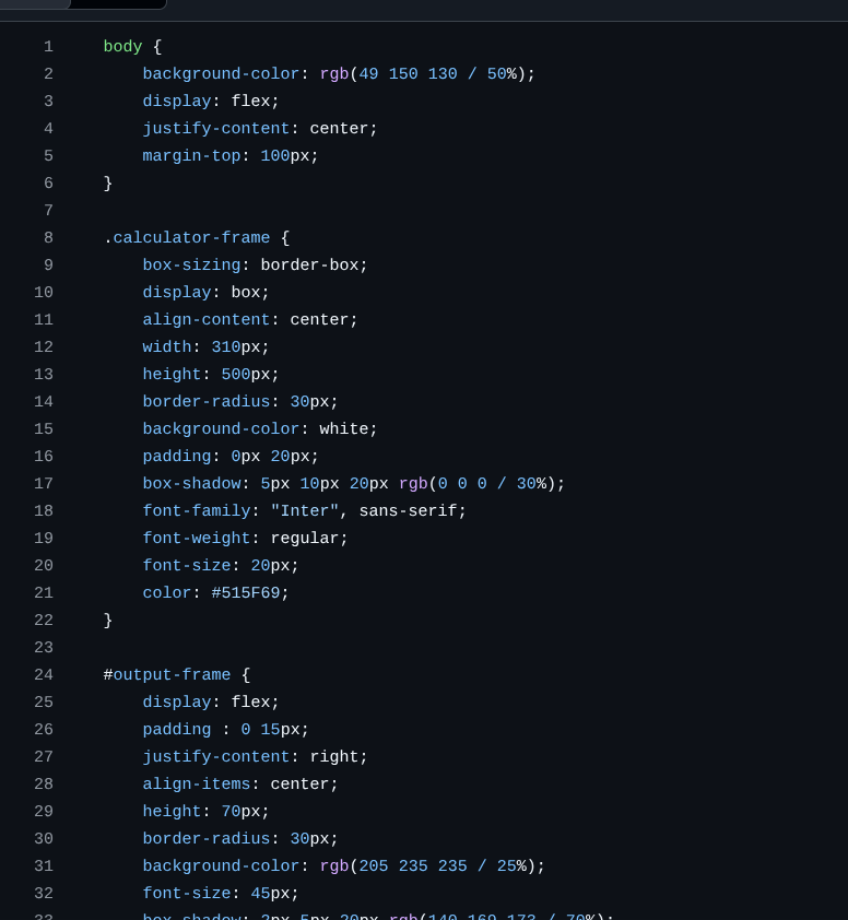 mattie_xp's tweet photo. J'ai codé une calculatrice de A à Z dans le cadre de mon cursus @TheOdinProject ✨👾
HTML + CSS + JavaScript
+ Maquette Figma pour le design

https://t.co/W7NQzb23kp

Très fière de mes progrès! Ce n'est que le début 💪 https://t.co/PSBwLIO887