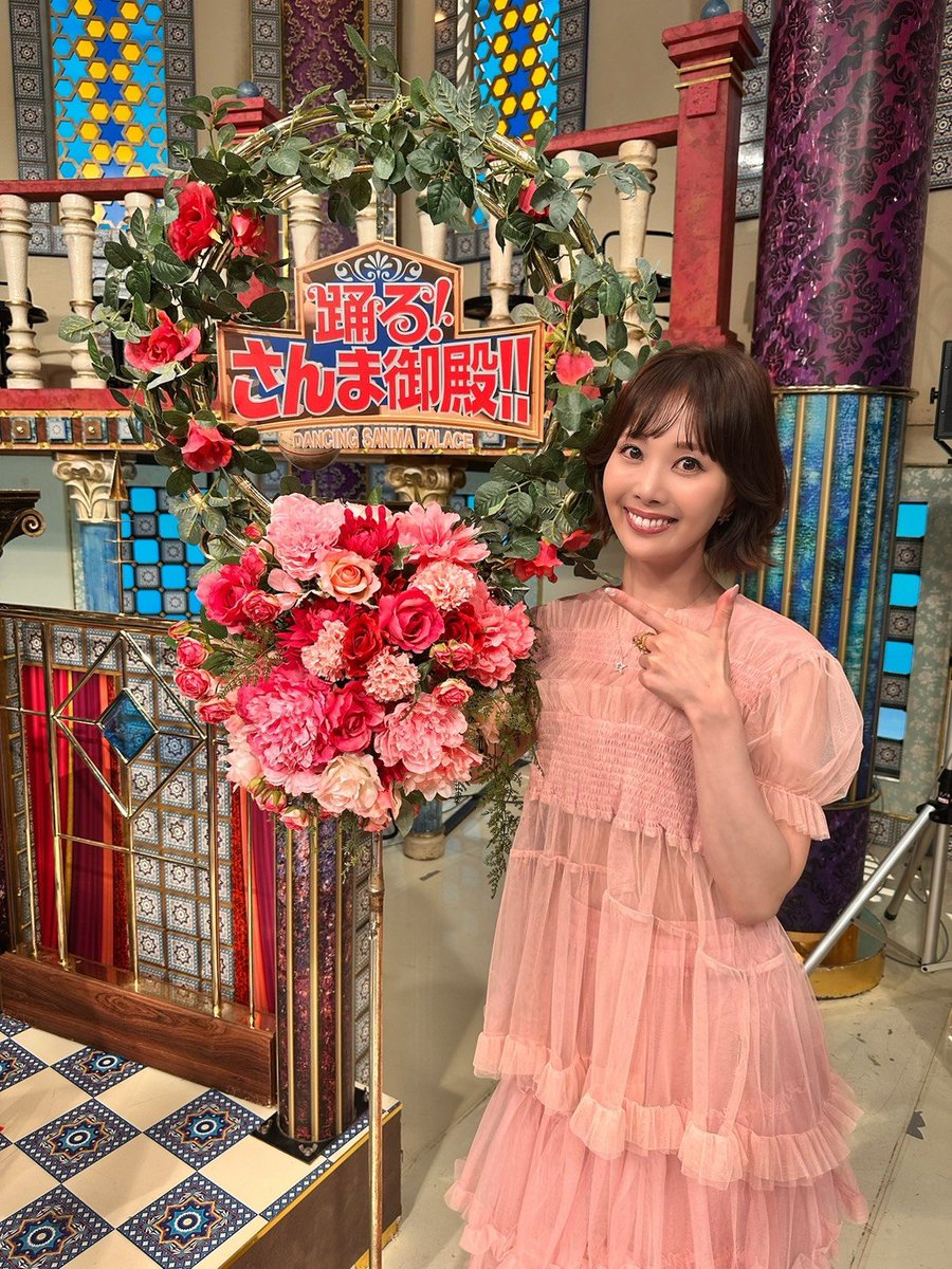 fuhinami_staff's tweet photo. ／
  📢出演情報📺️
＼

10月20日(火)20時放送
「踊る！#さんま御殿！！」に出演いたします🥳
ぜひご覧ください👩‍❤️‍👩

#妃海風 https://t.co/AIQDl6dgus