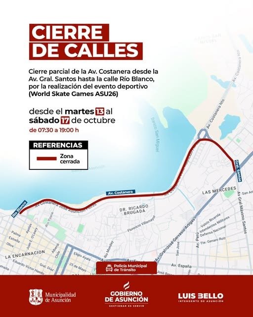 maurimaluff's tweet photo. Que a nadie se le ocurra tratar de ir a laburar al centro por Artigas ni hoy ni el resto de la semana. Cerraron la Costanera para los World Skate Games, y a nadie se le ocurrió implementar ni la más mínima medida de mitigación para que la gente pueda llegar a su trabajo. https://t.co/ZJCdBRaNBz