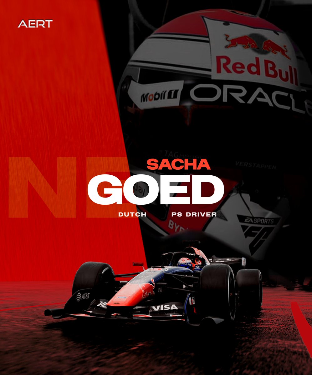 AERT_F1's tweet photo. ✍️ | 𝙉𝙚𝙬 𝙎𝙞𝙜𝙣𝙞𝙣𝙜 @SachaGoed

▪︎ Return number ..... yeh we have lost track 😶‍🌫️

▪︎ We welcome back Sacha after a very good showing of form in PSGL &amp; Recent top end comps which we look to put him to use in 👊

🎨 @GraphicsByTiny

#ALLELITE https://t.co/83r36lfWcg