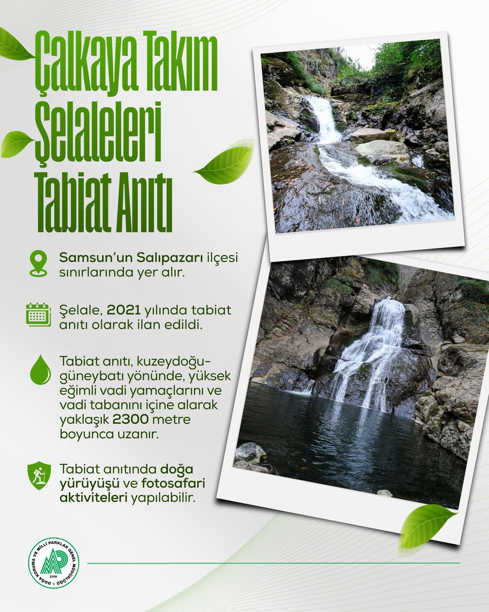 milliparklar's tweet photo. Suyun sesiyle hayat bulan, doğanın tüm zarafetini yansıtan bir güzellik: Çalkaya Takım Şelaleri Tabiat Anıtı 🌿💧

@TCTarim https://t.co/bJL1GNvVvt