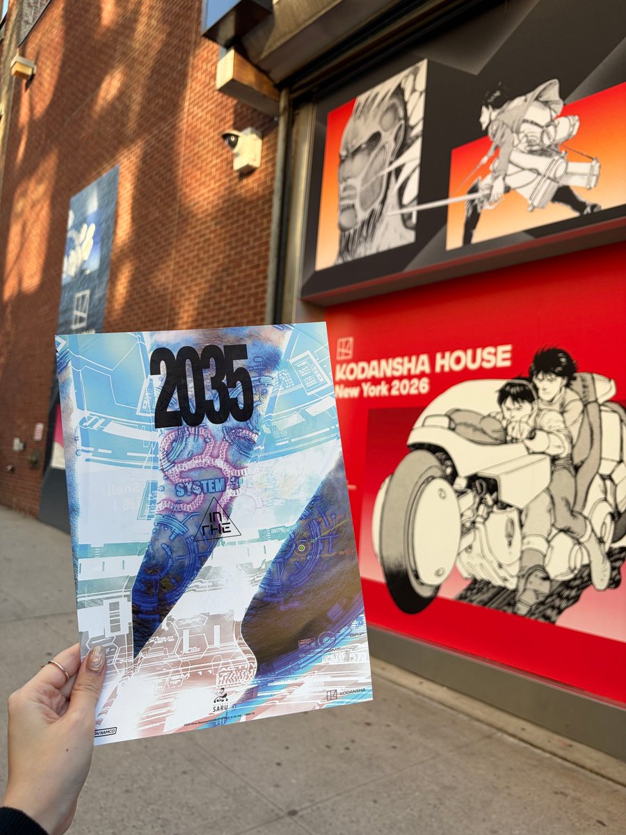 thegits_anime's tweet photo. >_KODANSHA HOUSE New York https://t.co/98CWrCsoAG