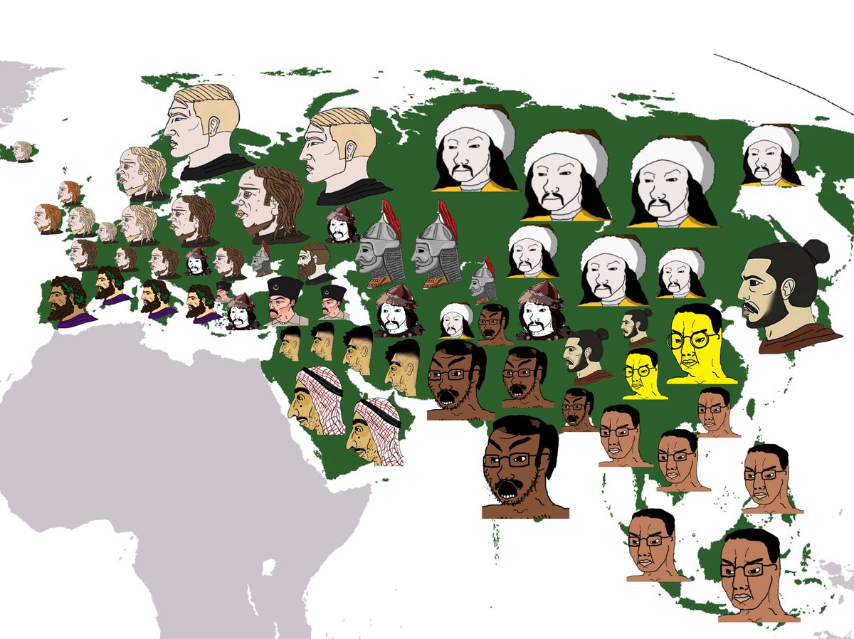 tr_gklp's tweet photo. Eurasia with wojaks. what do you think?

#wojak #historymemes #maps https://t.co/YmXtwoiuf2