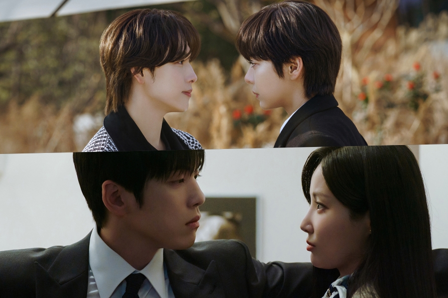 soompi's tweet photo. #YimSiWan, #SeolInAh, #KimJungHyun, And #Yeonwoo Tease Two Distinct Romances In “#LoveInDisguise”
https://t.co/cqb2vdOhAG https://t.co/ZmN8VSf0py