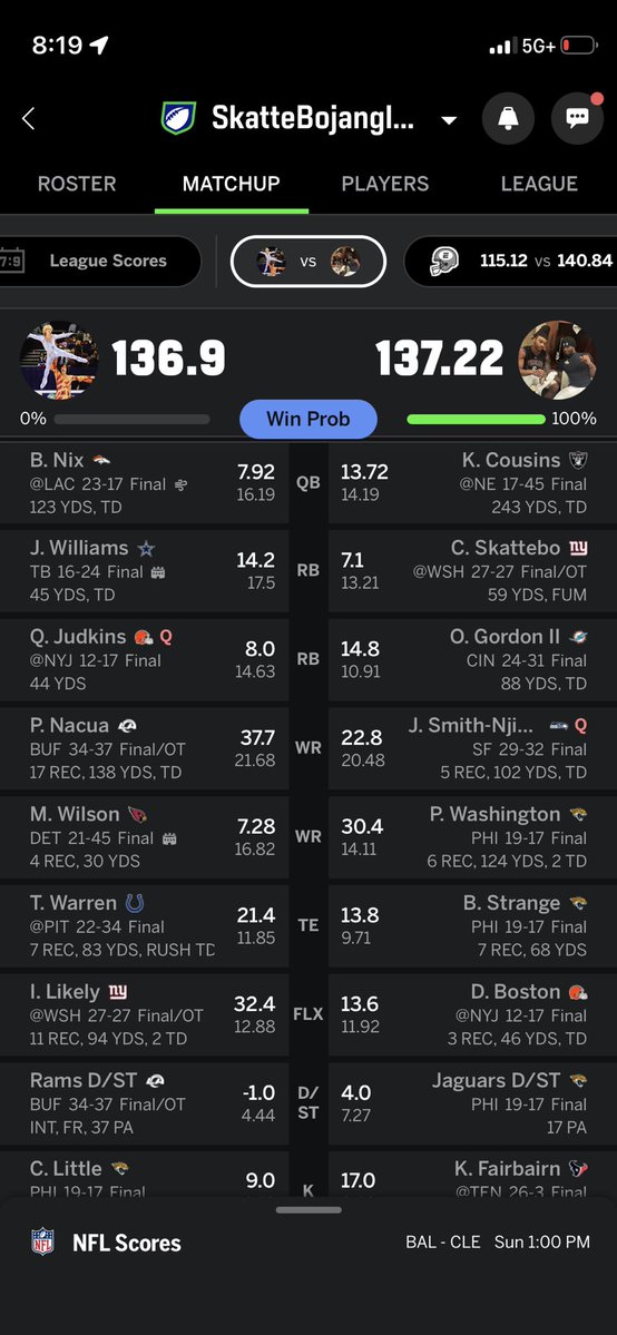 _YungJones_'s tweet photo. Unreal victory for the boys. Bills FG to win it made the Rams D lose 2 points https://t.co/WRQ2HGq6KG