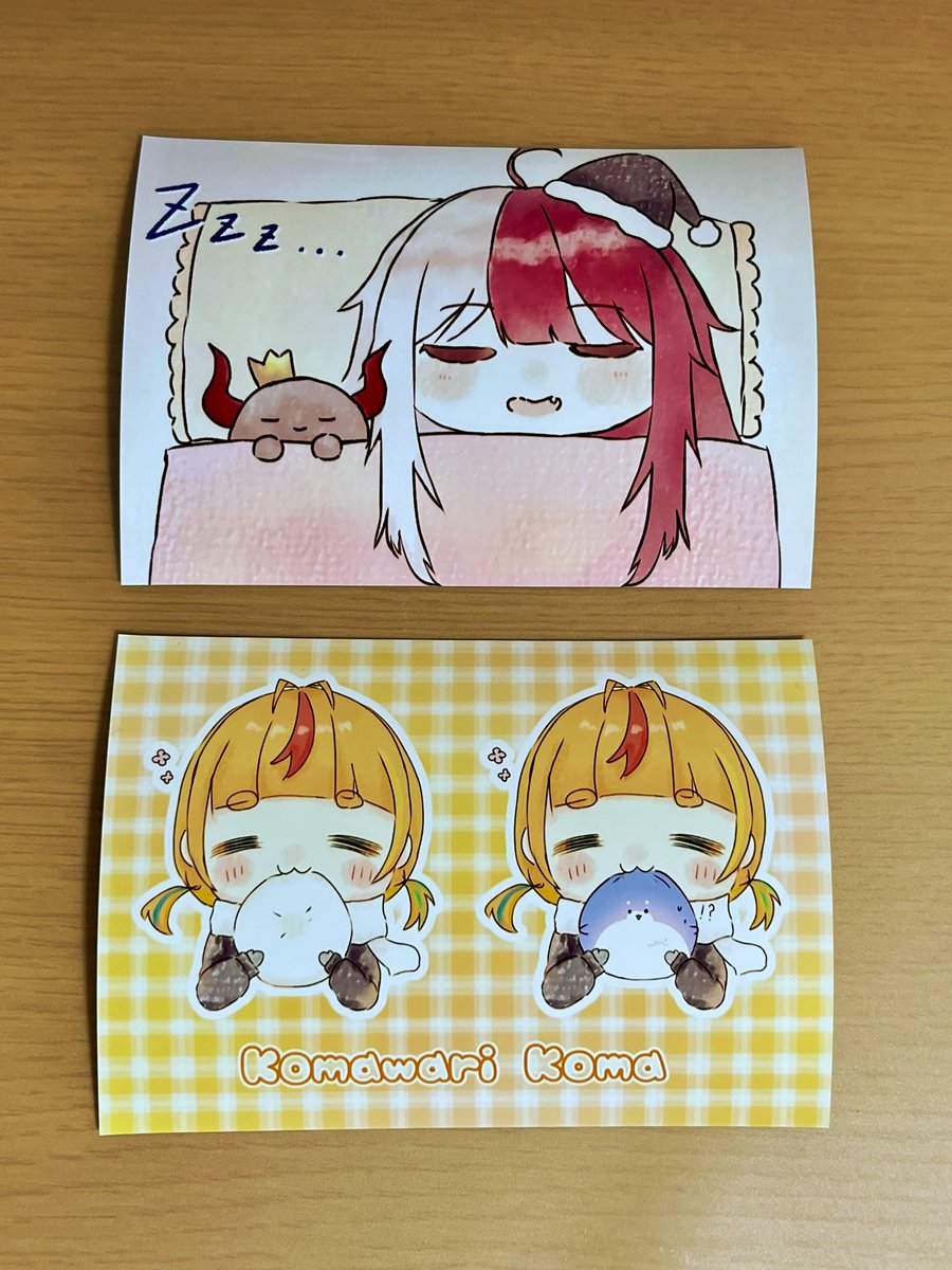 Kakitamagi's tweet photo. 作者ですが全種類印刷してきました！
印刷するときの参考にしてください😄 https://t.co/grlNUxEBYB