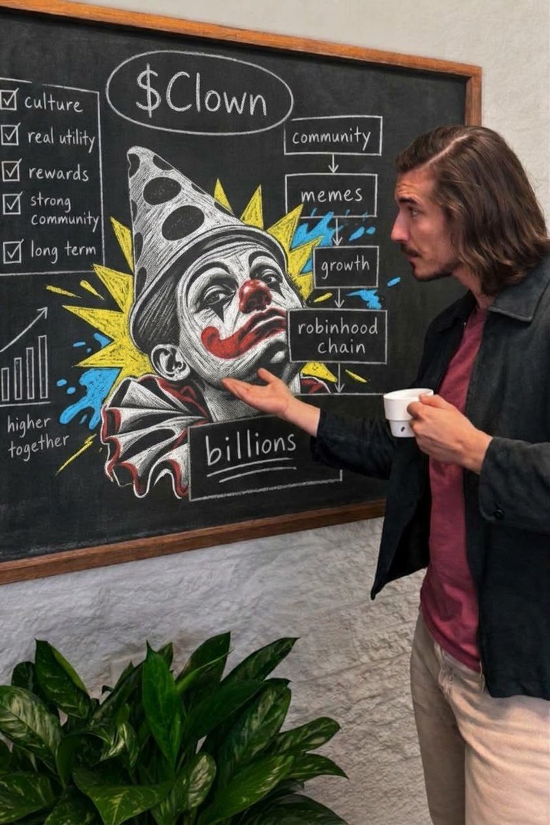 clowntokenRH's tweet photo. Vlad coming to set us free from PONS 🤡

Come get ya some $CLOWN on RH.

CA: 0x7dbb24341153f120fceafa0a1ce6a189fe5394ab https://t.co/gYONhBpVrk