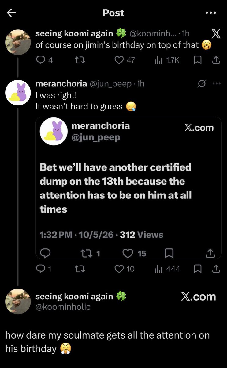 fatherhyungs's tweet photo. 4 other members also posted multiple dumps and stories today (none of which containing jimin) yet the only person jikookers care about is taehyung 😭😭 i can’t stop laughing they’ve deadass made this entire day about tae NWIDNJD https://t.co/51zR1Kk9Hb
