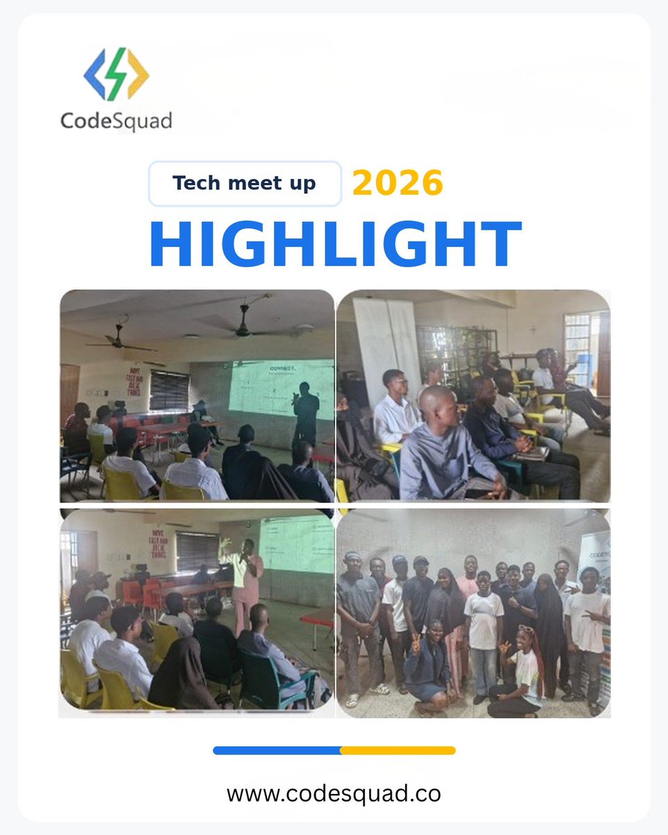 codesquadcomm's tweet photo. Great ideas grow in great communities.

Our September Tech Meetup was a reminder that learning, networking, and meaningful conversations are what drives innovation.

Thank you to everyone who joined us and to @Theadambello for sharing valuable insights. https://t.co/HQSPT19ixJ