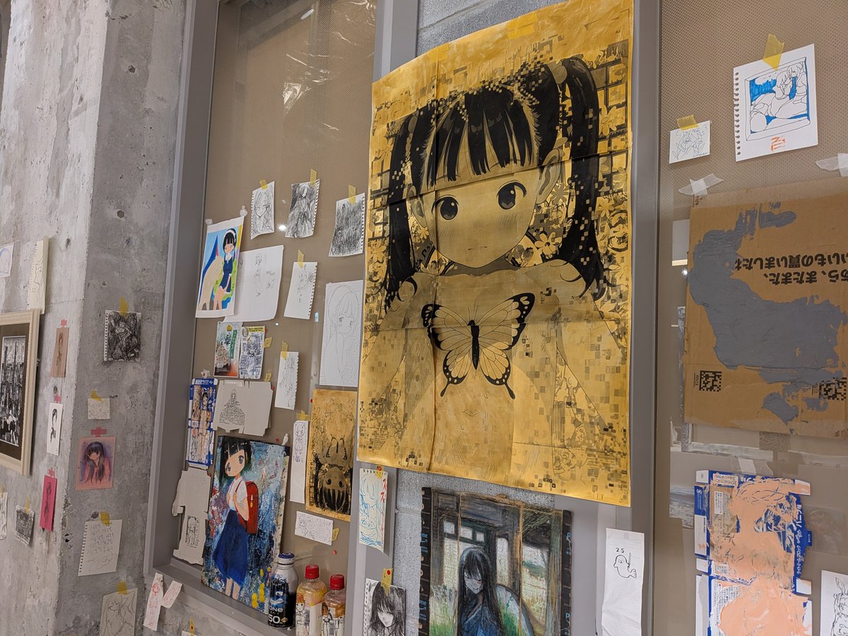 anarchicgallery's tweet photo. 【京都店スタッフのアートさんぽ記】 話題の『お籠もり会』（帝国ホテルタワー館 MEDEL GALLERY SHU）最終日に行ってきました。可愛さと苦しさに心を打たれ、京都のギャラリーで関西の皆さんにもご覧いただきたいと思いました。 https://t.co/E9ngXQaxGo