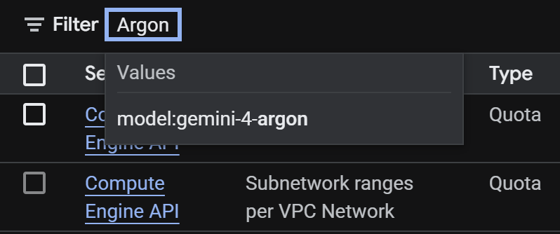 LuminaBench's tweet photo. Gemini 4 Argon's release is imminent then

It's now showing up in Google Cloud big query, I still wonder if it will just be for Ultra subs at first though https://t.co/mZMKOcN0R0