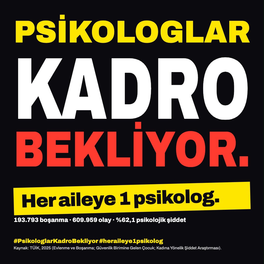 frkn_gns7's tweet photo. Psikologlar görev, aileler destek bekliyor. Atama talebimizi duyun. @tcailesosyal @MahinurOzdemir @ntv #heraileye1psikolog @ASHB_ATHGM https://t.co/ZManWTmWQP