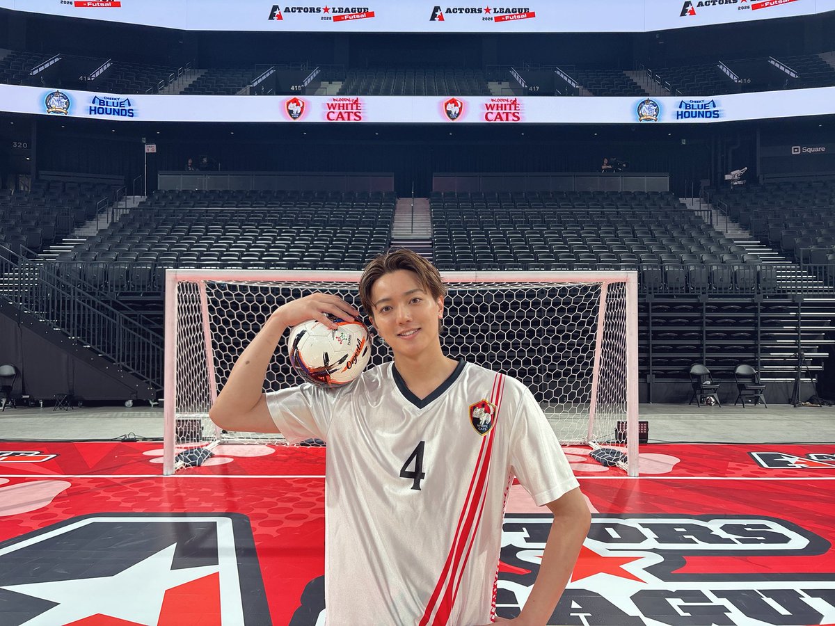 ichigo_shiota's tweet photo. 『ACTORS☆LEAGUE in Futsal 2026』
ありがとうございました‼️

結果は敗北となってしまいましたが
初の選手としての出場
最高でした✨️✨️✨️
楽しすぎました！！！

今度また機会をいただけるのなら
もっと皆さんと練習させていただいて
次は勝ちたいし、勝ちに貢献したいです‼️

貴重な思い出をありがとうございました☺️

沢山の応援ありがとうございました😊

フットサル最高⚽️

#アクターズリーグ⚽️