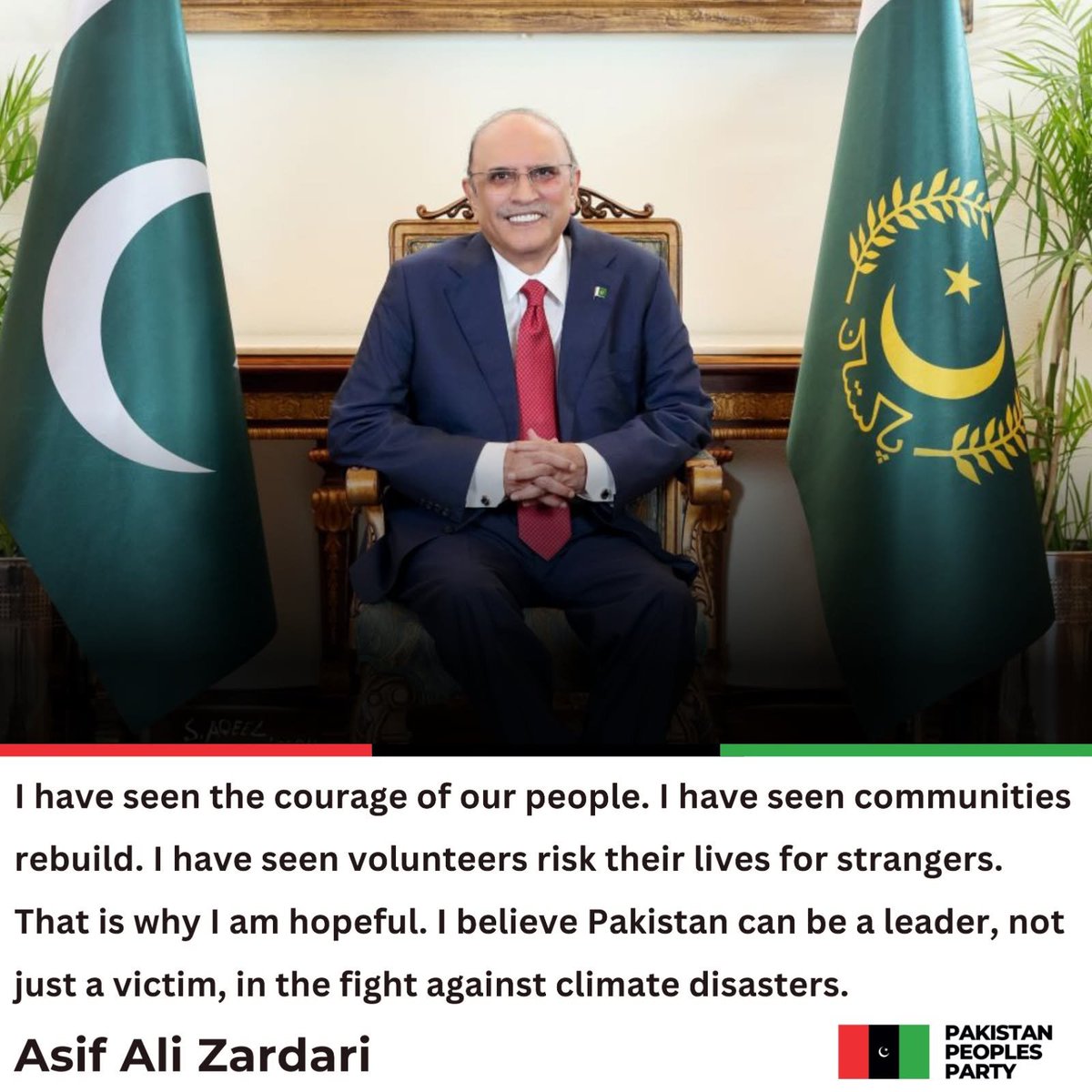 AsmaS78102's tweet photo. President of the Islamic Republic of Pakistan Asif Ali Zardari’s message on International Disasters Risk Reduction Day – October 13, 2026.

Read More: https://t.co/n9yqzMi2QD
@DigitalKorangi https://t.co/BUIaHteuPZ