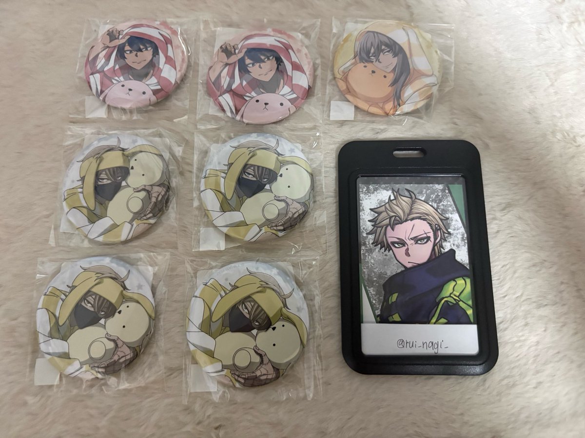 rui_nagi__'s tweet photo. 桃源暗鬼 交換 譲渡 パジャマバニー マズル 缶バッジ

求 c107百鬼

譲 画像

郵送のみ
初回プロカ必読
遊摺部は回収グッズ調整の為あげております
譲渡の際はPayPay又はメルペイ
金額大きくなる場合は銀行振込となります https://t.co/Rb9nZiTze5