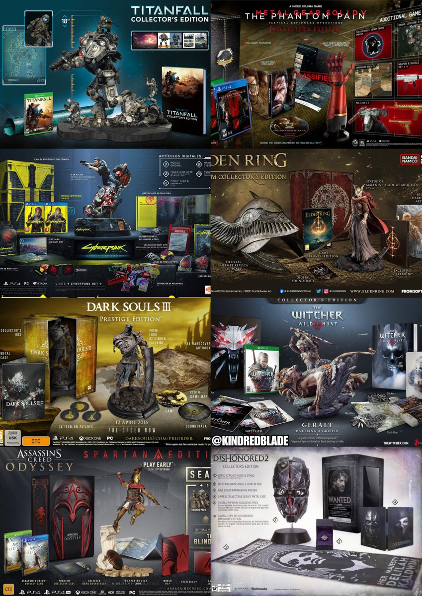KindredBlade's tweet photo. God of Laufey got me thinking. Which video game has the best collector's edition ever? https://t.co/4llB5SgvUD