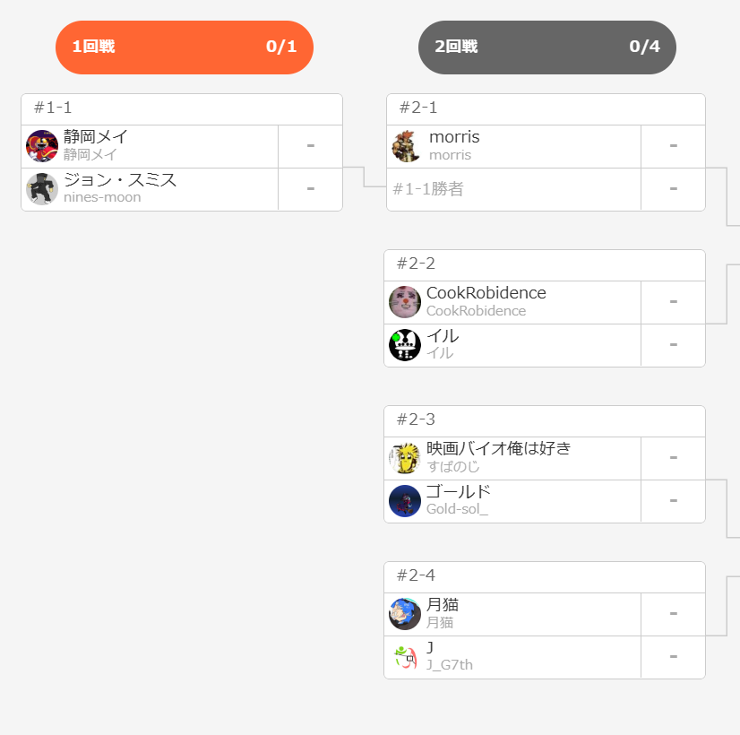H_Y_2nd's tweet photo. 【配信開始】
第128回 #GGXRDREV2 家庭用オンライン大会「#生卵杯」22時から始まります!
初戦は
静岡メイ
VS
ジョン・スミス
▼部屋ID
ytp4
▼トーナメント
https://t.co/602ooXWph2
▼配信先
https://t.co/IKKwHbMfhr
https://t.co/XxpsDNB8Pl
※youtube配信も始めました! https://t.co/HKxpFGfGwj