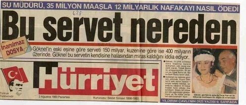 Suvaribey1905's tweet photo. Yeni nesil bilmez. İSKİ'de Ergun Göknel' in yolsuzluğu ortaya çıktıktan sonra Recep Tayyip Erdoğan İBB'yi kazandı. Eskiden yolsuzluğu ortaya çıkanlar istifa edebiliyordu. Yeni Türkiye'de yolsuzluğu ortaya çıkaranlar yargılanıyor... https://t.co/IuyTWhKXMA