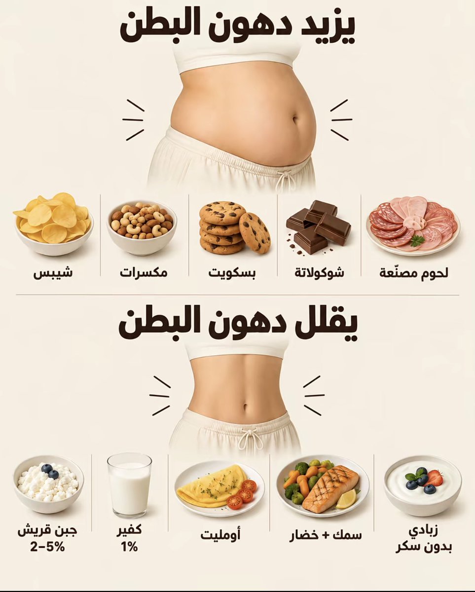 NOWTRND's tweet photo. ترند " صور متداولة "

للفائدة:

الأطعمة التي تزيد وتقلل من دهون البطن 🤯! https://t.co/d3zLRsLsFn