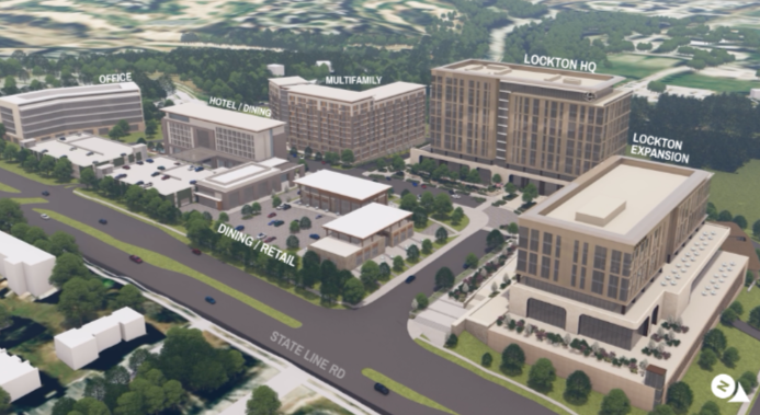 KCTV5's tweet photo. Construction underway on tallest building in Leawood | Link in bio https://t.co/npdRjaAdgd