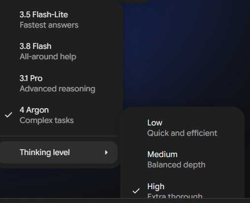 farazkhan2305's tweet photo. @GoogleDeepMind @OfficialLoganK ui needs a little cleanup and fix https://t.co/b8epay2uoj