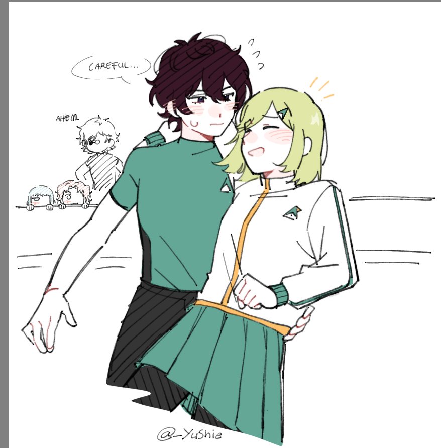 _YouShie's tweet photo. figure skating Arkco 🤩😋 no angst suprisingly https://t.co/88I1FAzuEO