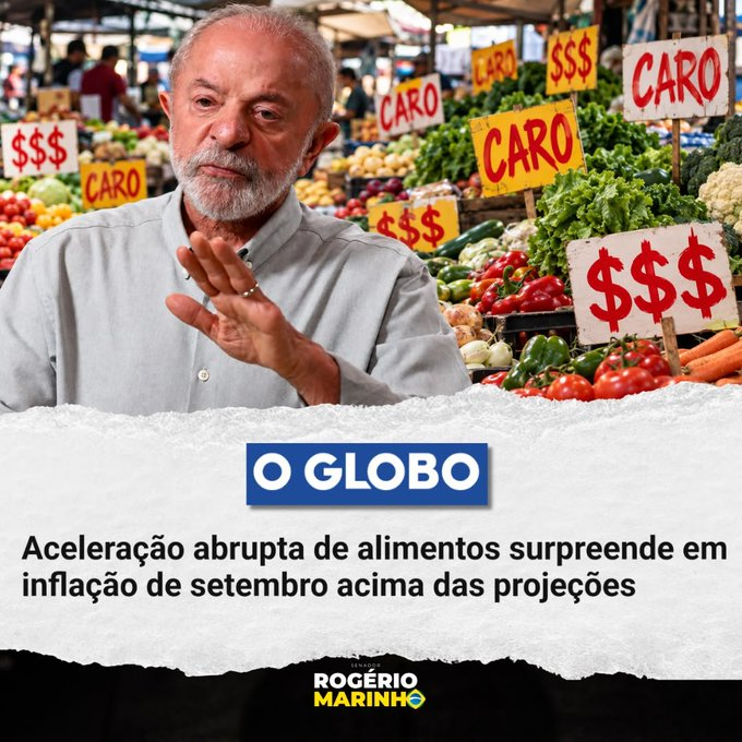 nelsonpaffi's tweet photo. Sem passagem de avião.
Sem picanha.
E agora sem tomate, alface, abóbora...
Os preços dispararam e o salário ficou estagnado.
Impossível alguém normal votar no lula. https://t.co/OUVPeRYS8r