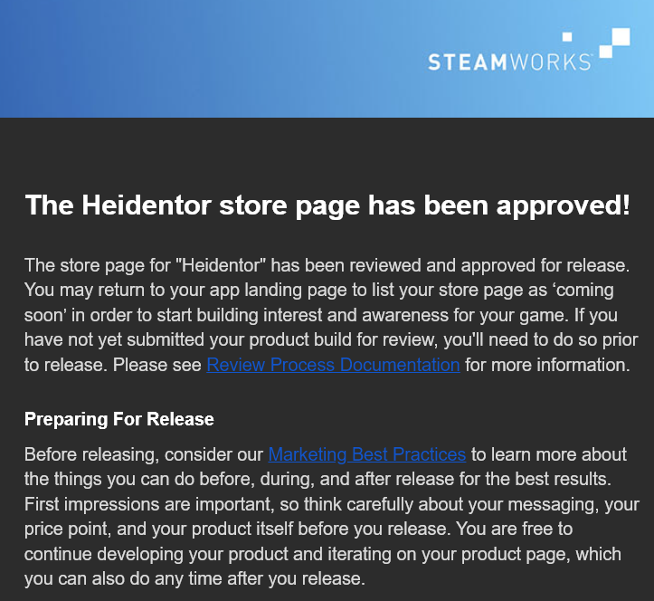 promptmaverick's tweet photo. Heidentor Steam page is out, a small milestone reached, developing a game or I would rather say any software is a rollercoaster, always been.

These small steps might not have any impact on the final result, but give me the power to sit back and continue.

#godot #mmo 

Link👇 https://t.co/Drfrd0j1n2